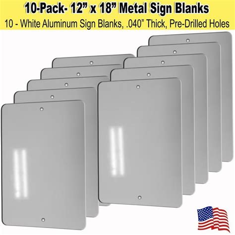 sheet metal signs near me|blank metal sign.